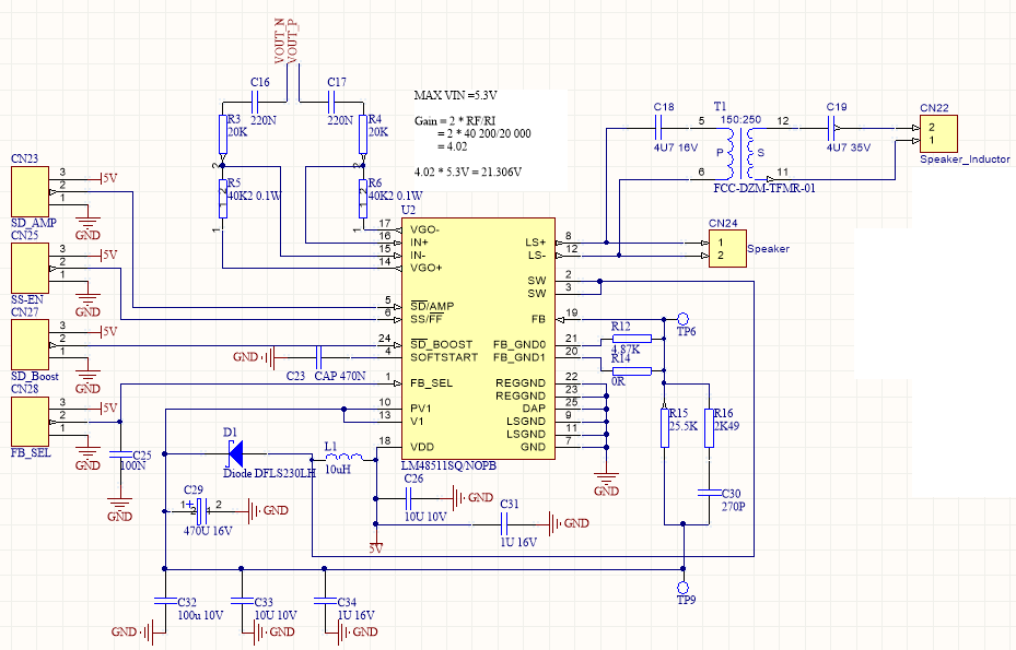 LM48511SQBD: Various questions about my design. - Audio forum - Audio ...