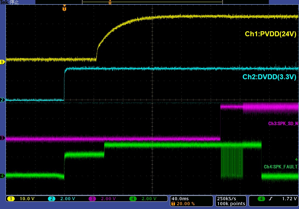 TAS5760M: SPK_FAULT signal is asserted low - Audio forum - Audio 