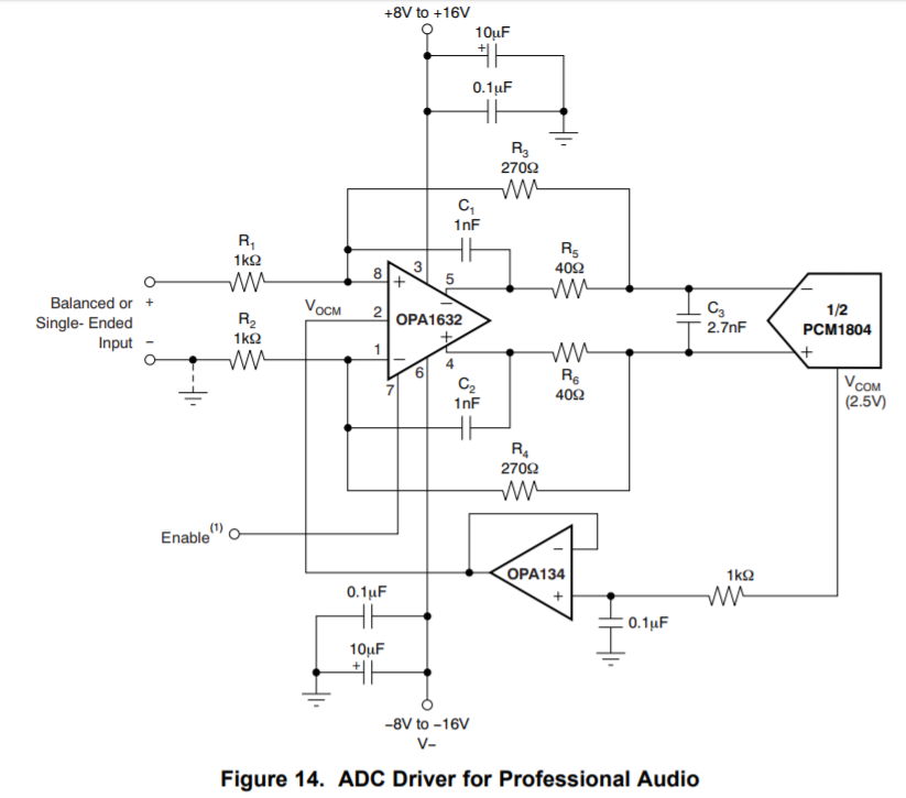 OPA1632: Single power supplies - Audio forum - Audio - TI E2E support ...