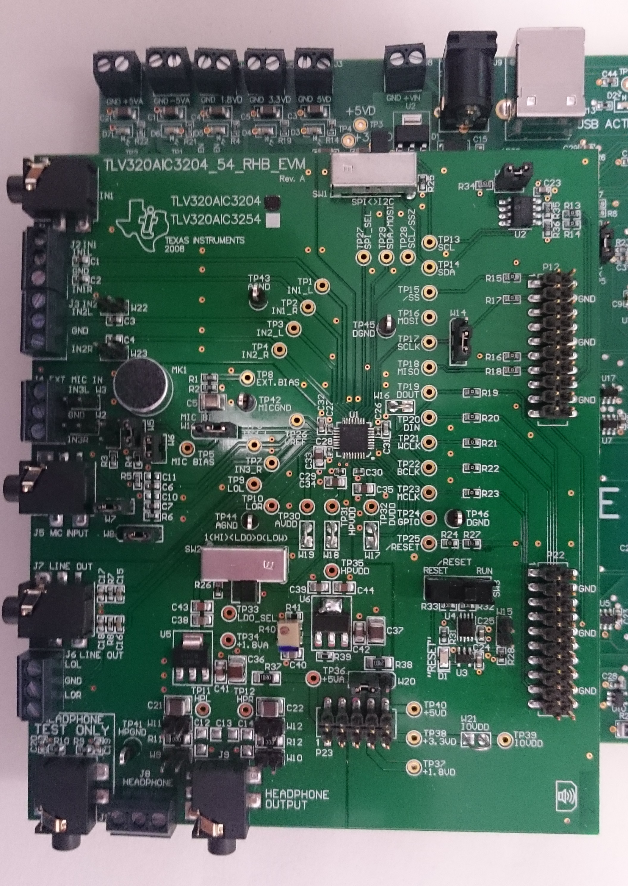 TLV320AIC3204EVM-K: external TLV320AIC3204 I2c control with EVM - Audio ...