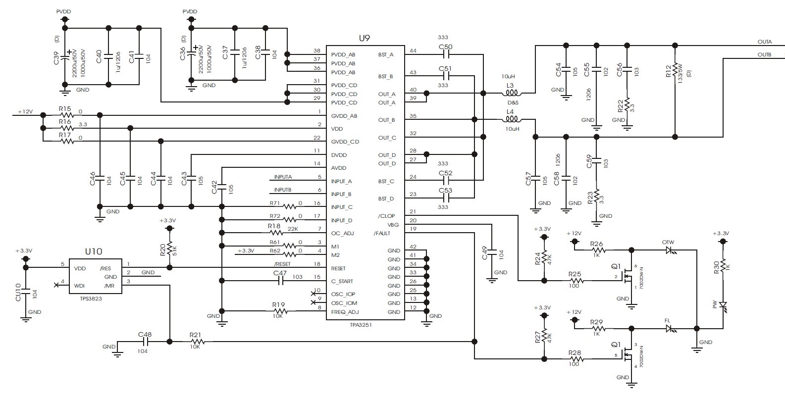 Fresh TPA3251 PCB Project With External PFFB DiyAudio, 52% OFF
