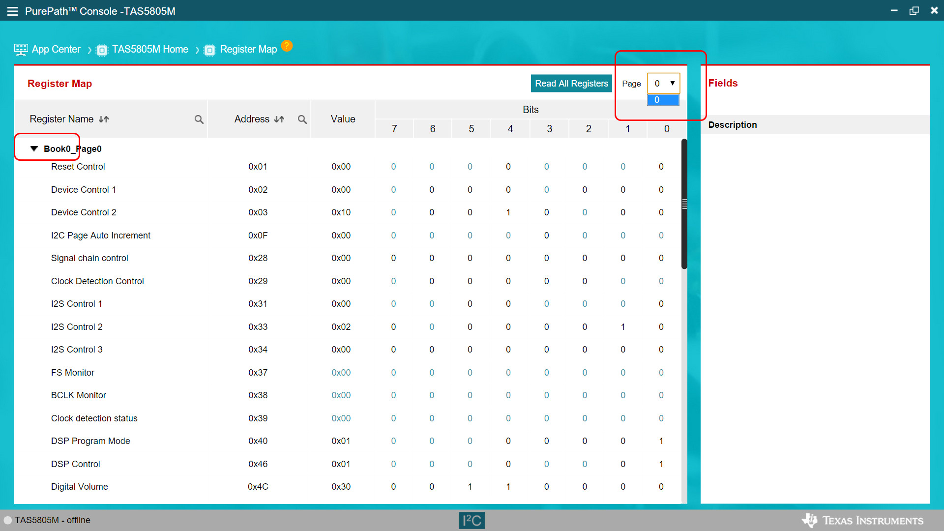 Register Map Component TAS5805M: PPC3 register map - Audio forum - Audio - TI E2E support forums