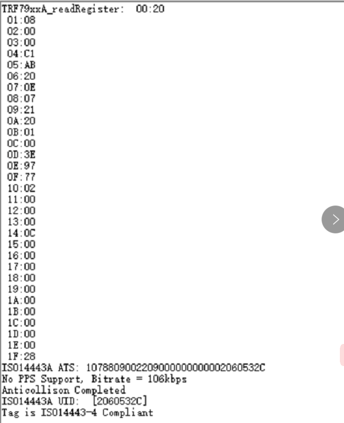TRF7970A: Can read cards of typeA, but can't read cards of typeB ...
