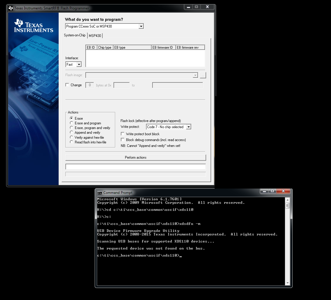 [Resolved] transmission and reception in SmartRF Studio 7 for device ...