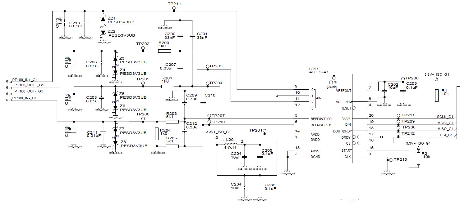 ADS1247: Protection of inputs against IEC60255-27/IEC60950-1 Impulse ...