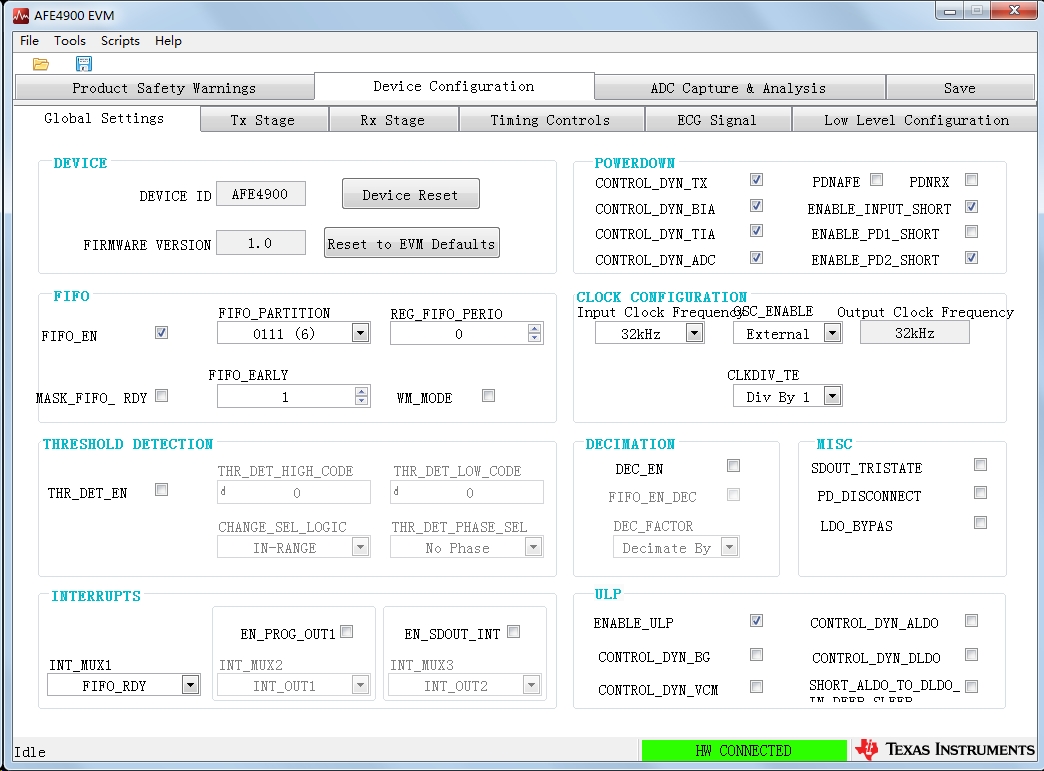 AFE4900: How to get the Normal ECG waveform - Data converters forum ...