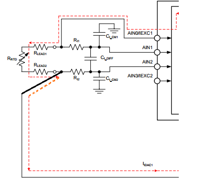 ADS1248 input RC-filter design for 2 wire PT1000 - Data converters ...