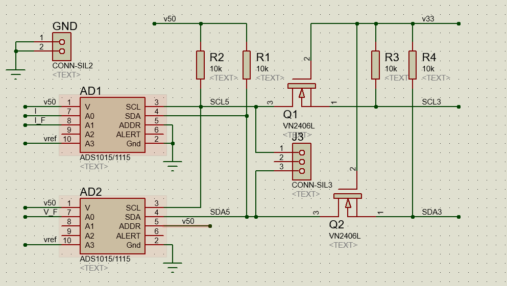 ADS1015: fpga using two ads1015 in the same i2c bus - Data converters ...