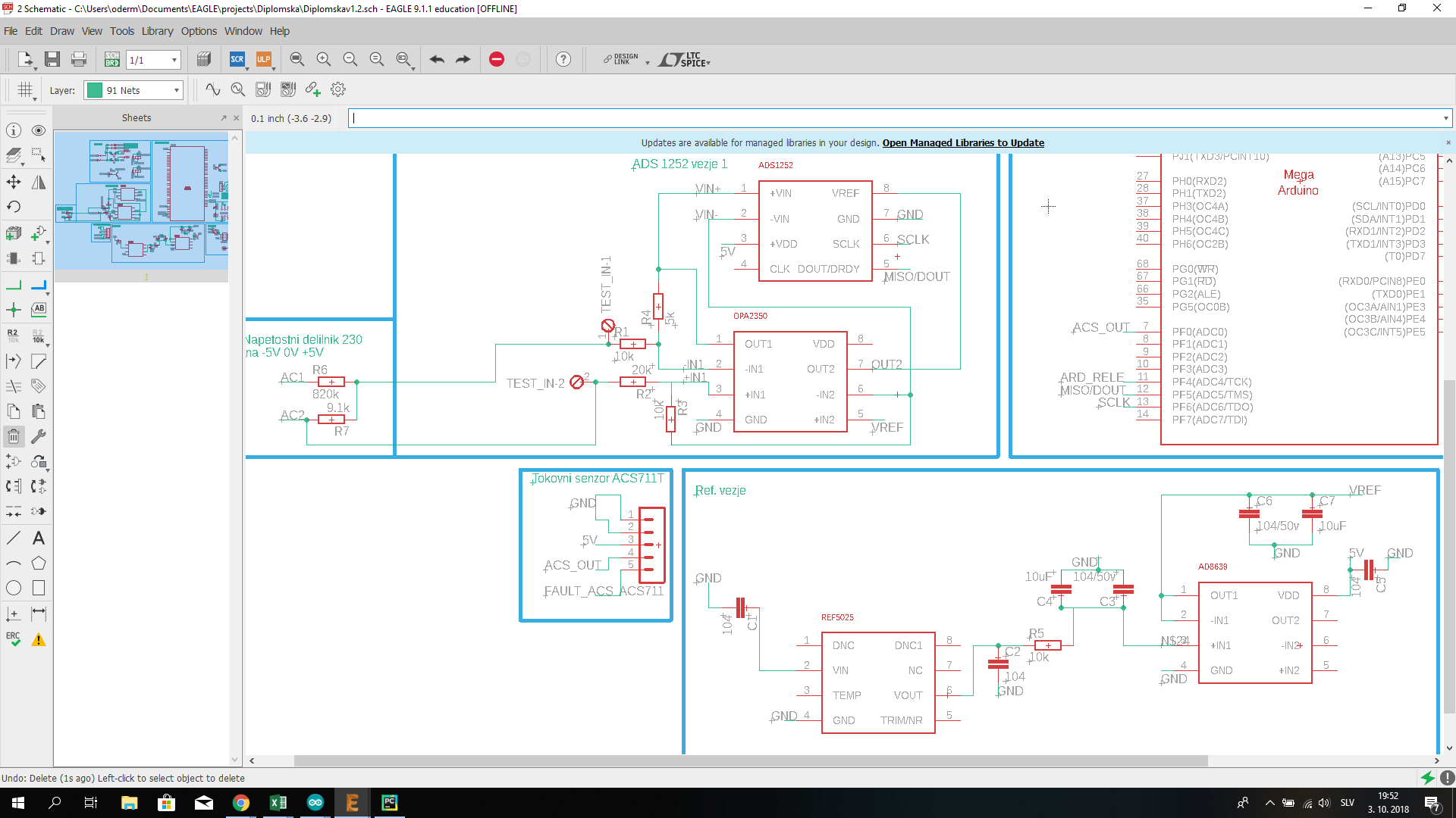 ADS1252: ADS1252 External reference circuit for +5 to -5 voltage range ...