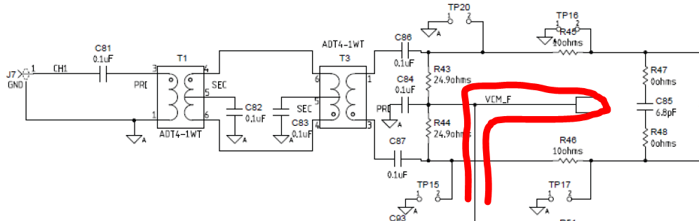 ADS5295 input with different VCM setting - Data converters forum - Data ...