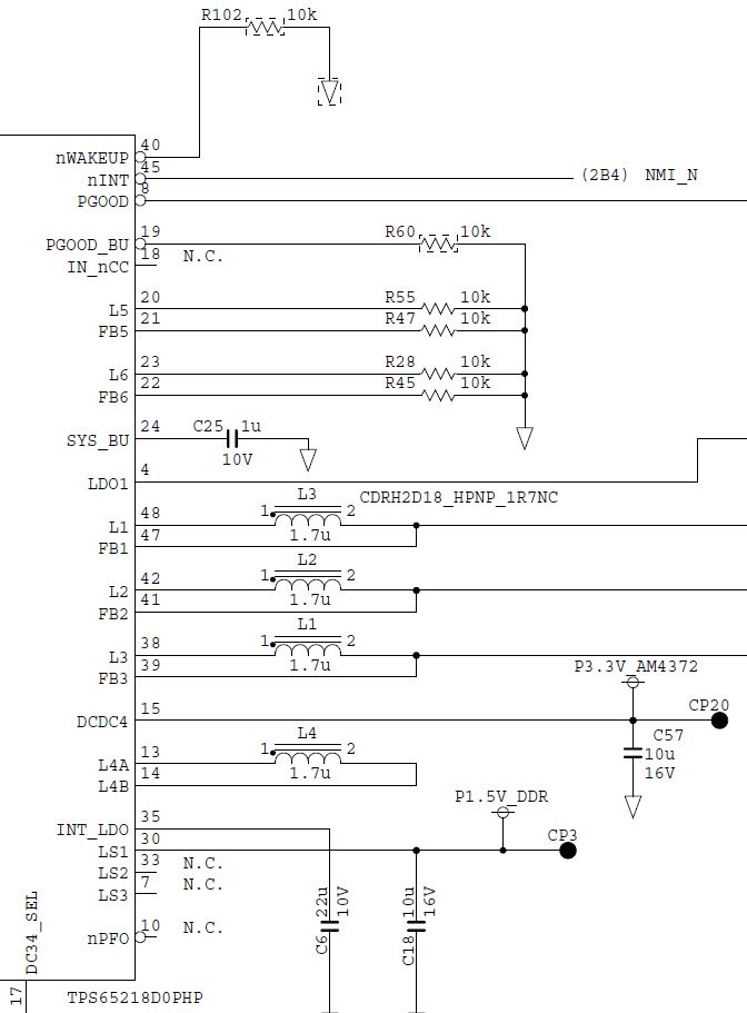 AM4372: TPS65218D0 connection - Processors forum - Processors - TI E2E ...