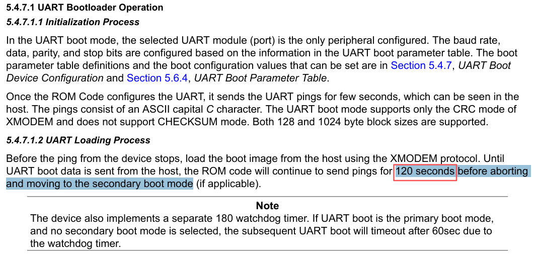 J722SXH01EVM: UART Bootloader Operation - Processors forum - Processors ...