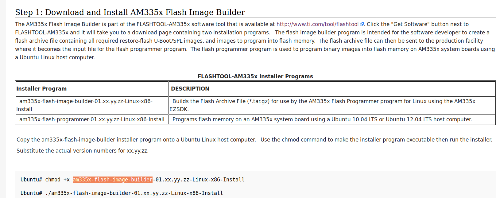 Linux Processor Sdk Am335x Where To Download Flashtools For Linux Processors Forum Processors Ti E2e Support Forums