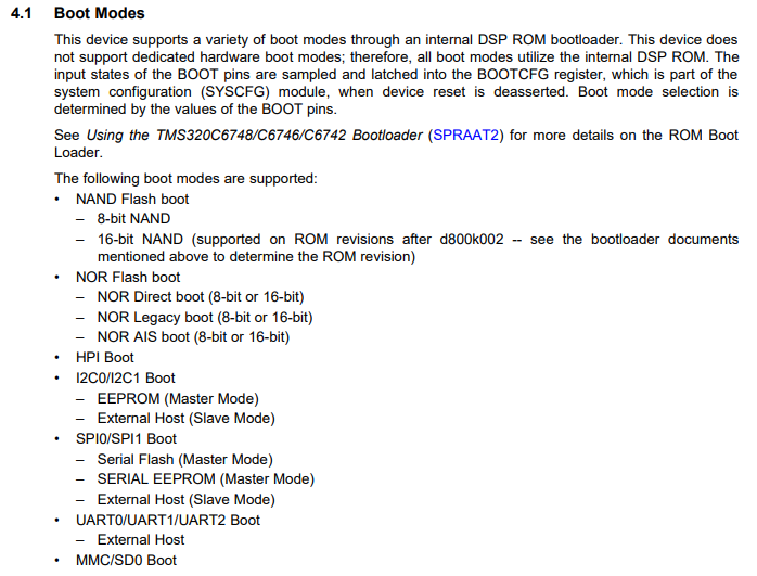 TMS320C6748: How to dump firmware or flash memory via JTAG emulator ...