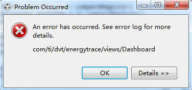 [Resolved] CCS6.1.3.00033 error: An error has occured. See error log ...