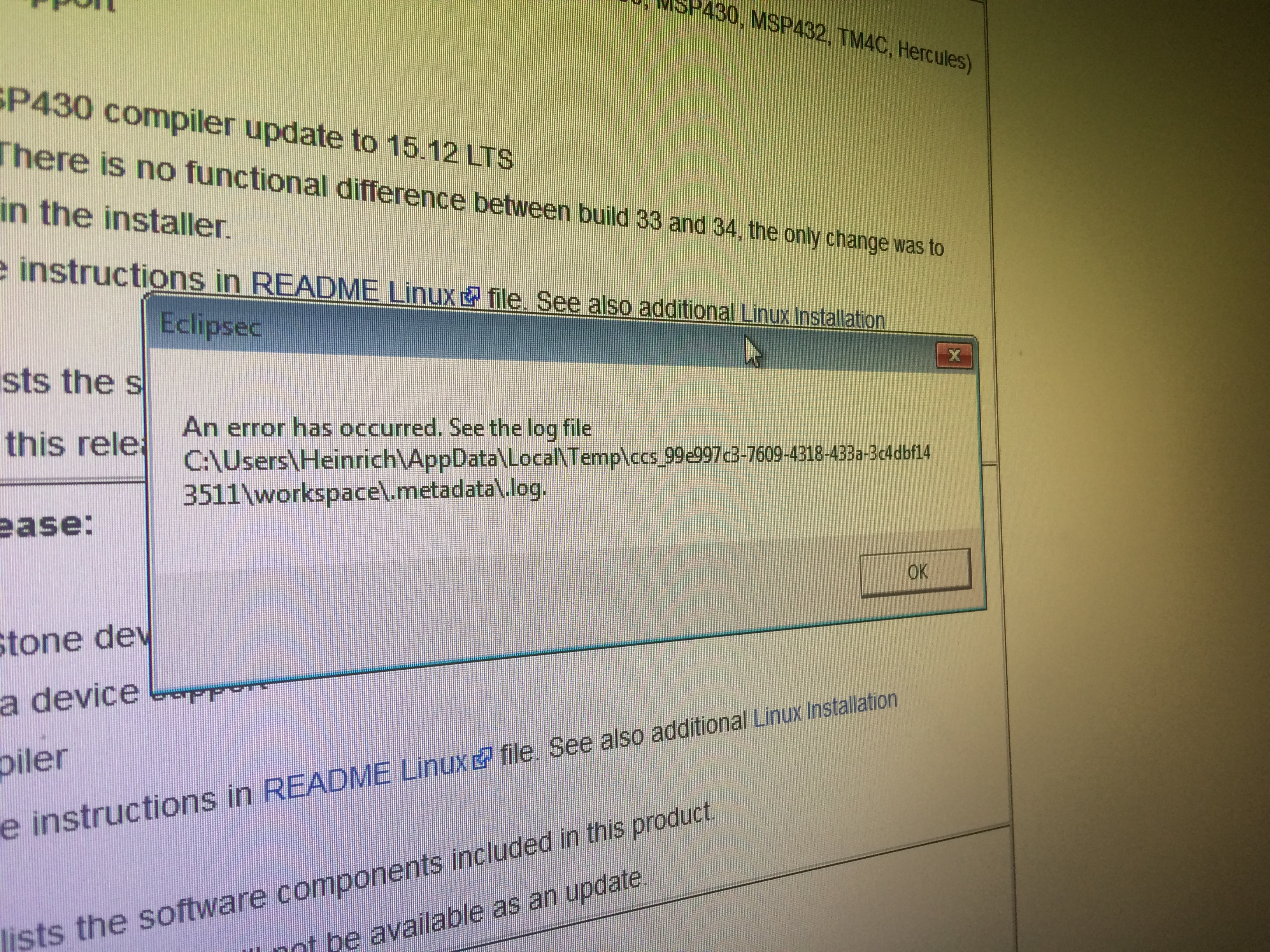 Problem with CCS Installation on Windows - Code Composer Studio forum ...