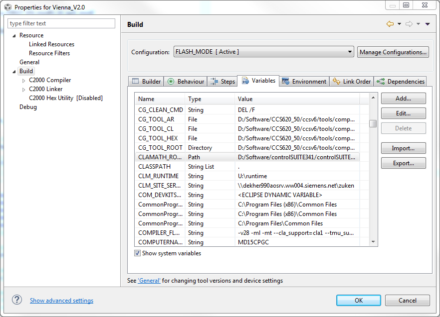 Error in making a portable project - Code Composer Studio forum - Code ...