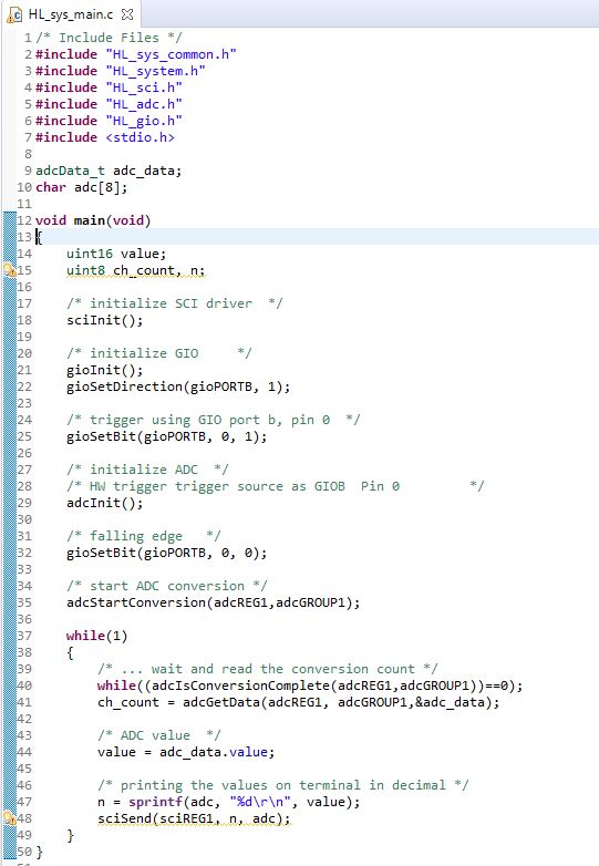 LAUNCHXL2-RM57L: ADC output coming in groups of 16 points - Arm-based ...