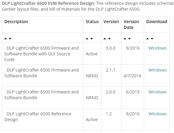 DLP LightCrafter 6500 - DLP products forum - DLP®︎ products - TI E2E ...