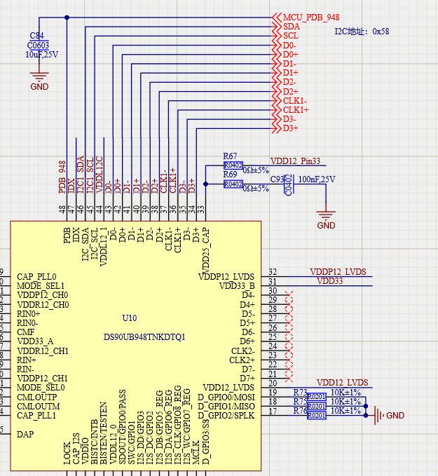 Interface Dlp DLPC231S-Q1: Regarding the OpenLDI (FPD Link I) interface related ...