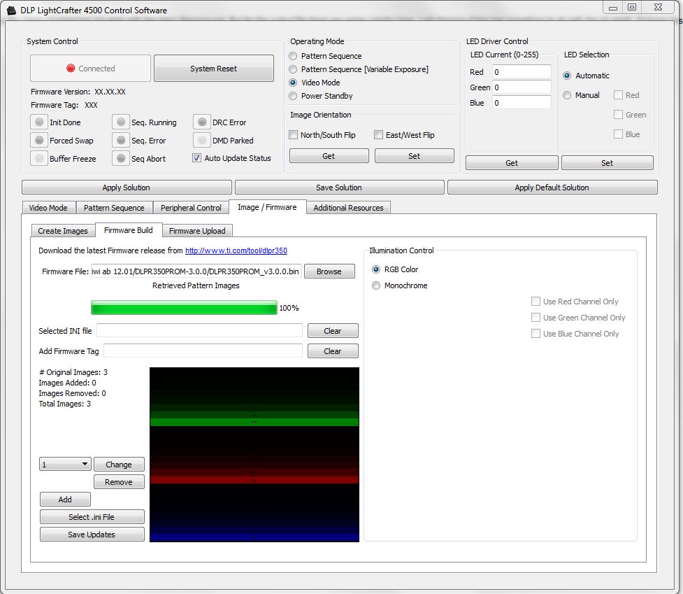 DLP4500NIR: Can I use the DLP4500 to show pictures on the DMD screen ...