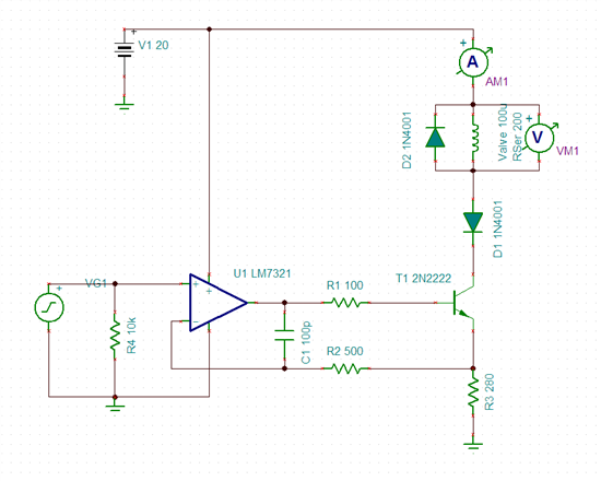 0 - 36 mA current Transmitter with 0 - 10 V input signal - Amplifiers ...