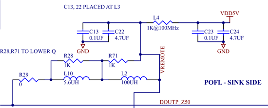 DS90UB913A-Q1 - Filter for POC - Interface forum - Interface - TI E2E ...