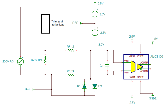 AMC1100 input protection - Amplifiers forum - Amplifiers - TI E2E ...