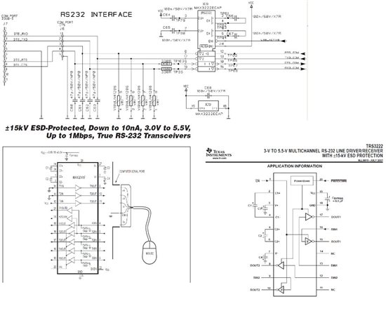 TRS3222 power supply capacitor connection - Interface forum - Interface ...