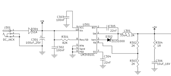 LM34910C -- Suppresses 433MHz Receiver - Power management forum - Power ...