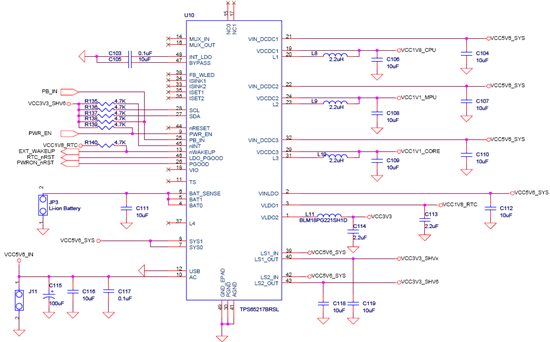 tps65217B PMIC SYS pin output problem - Power management forum - Power ...