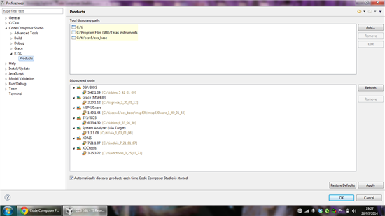 Installing Components - Code Composer Studio forum - Code Composer ...