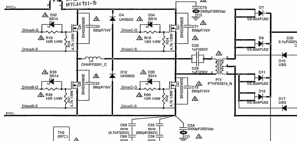 UCC28950: UCC28590 circuit diagram confirmed - Power management forum ...