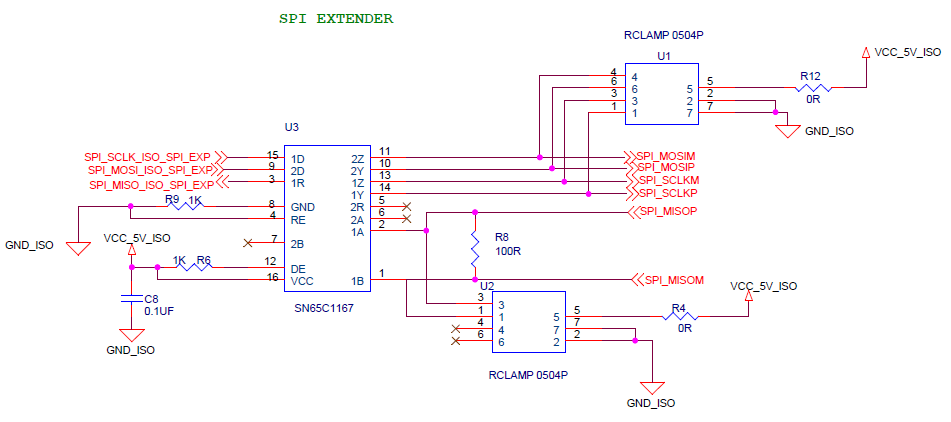 Board 1 - SPI Extender 