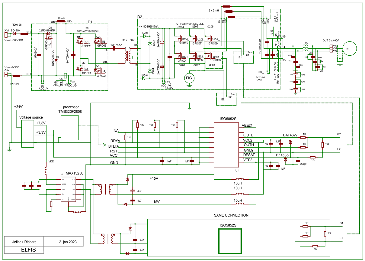 ISO5852S: Vee2 - Vcc2 short circuit - Power management forum - Power ...