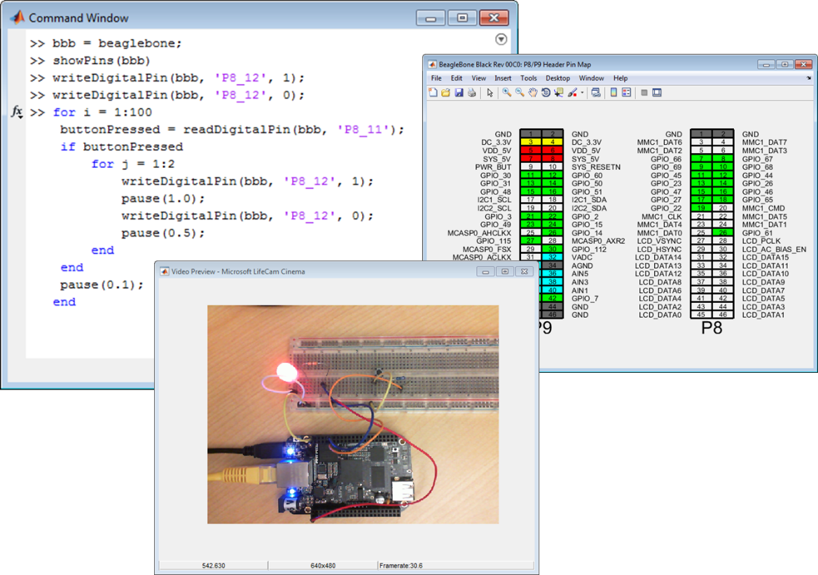 math basic tutorial MATLAB program and how Learn Black with BeagleBone to