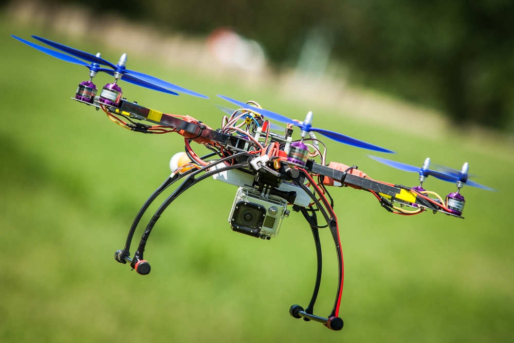 Figure 1: A drone in action.