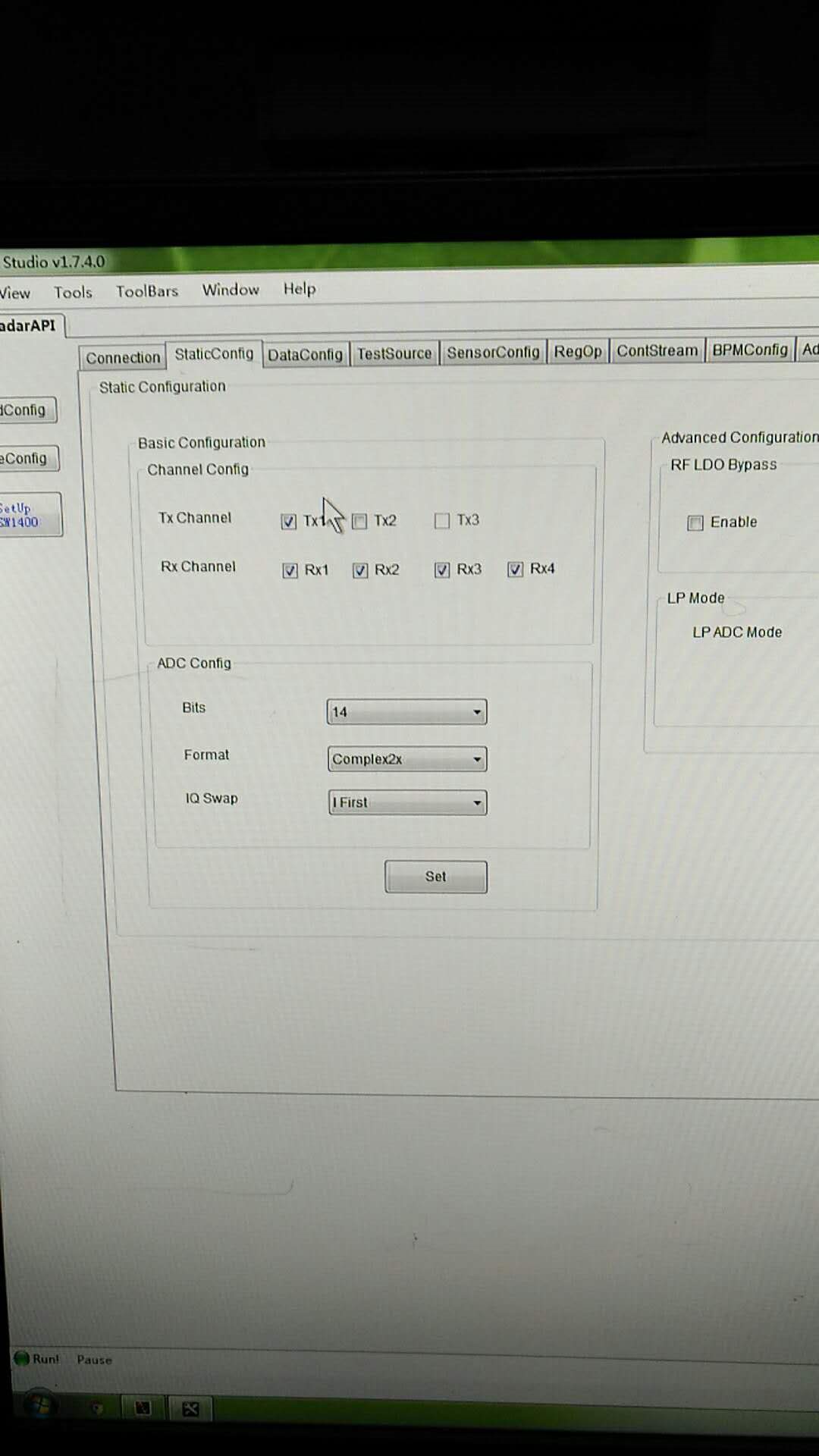 AWR1642: TWS1400 lvds lane configure preblem - Sensors forum - Sensors ...