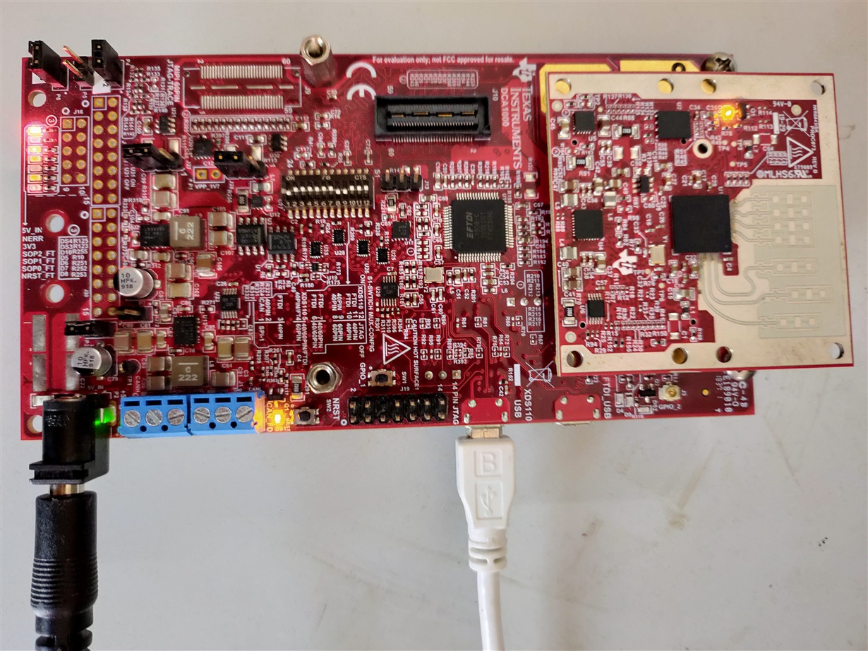 CCS/IWR6843ISK: IWR6843ISK With MMWAVEICBOOST Board- Error Connecting ...