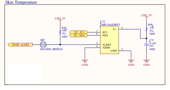 AK-TMP116N – High-Accuracy, Digital Temperature Sensor Breakout