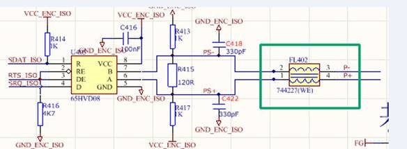 SN65176B: Communication Abnormal in EFT Test - Interface forum ...