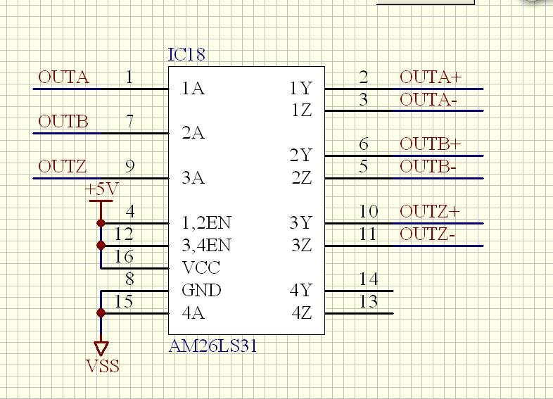 Am26ls31c схема подключения