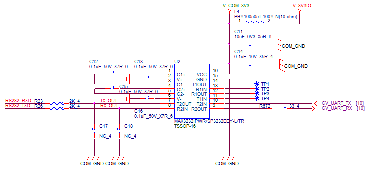 MAX3232: MAX3232 logical detection - Interface forum - Interface 