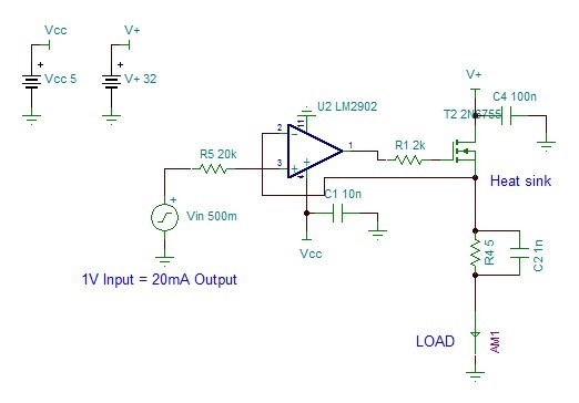 Lm2902 схема включения