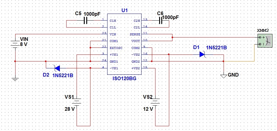 DC line isolation using ISO124 for ADC measurement - Amplifiers forum ...