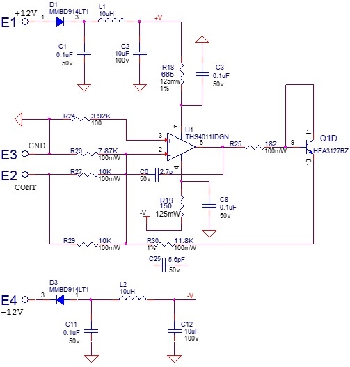 THS4011: MM (Machine Model) of ESD PROTECTION - Amplifiers forum ...