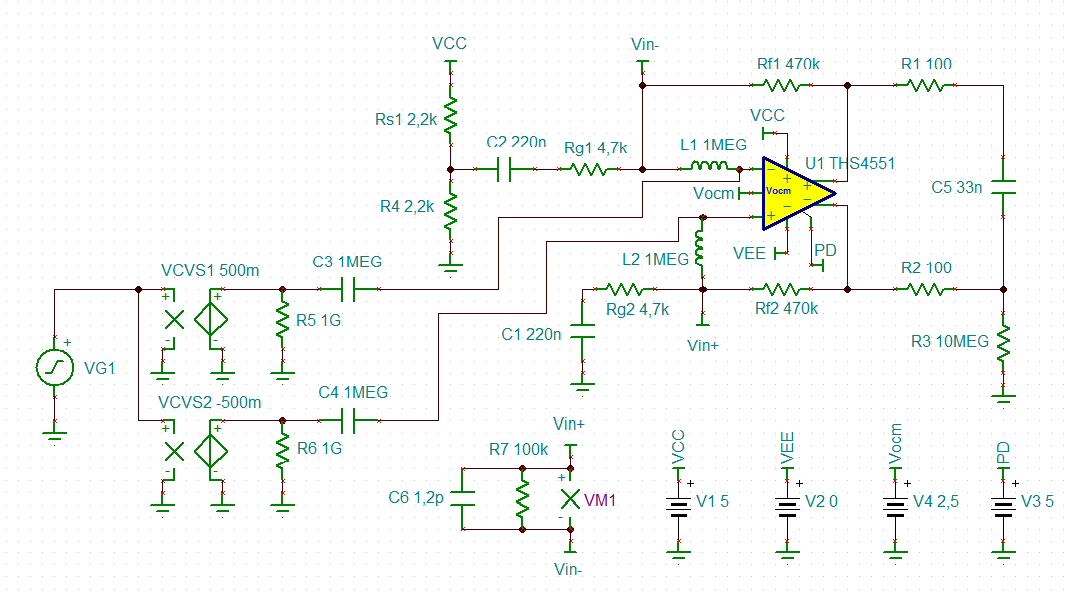 THS4551: Need help understanding design problems - Amplifiers forum ...