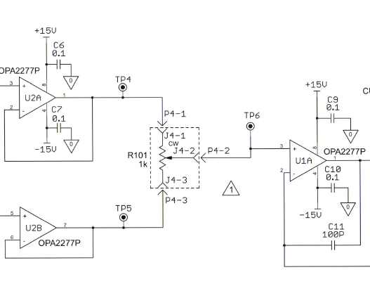 OPA2277: Set point noise at the ends of the Pot. - Amplifiers forum ...