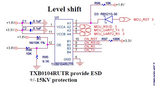 TXB0104: Used TXB0104 For One Way Level Shift? - Logic Forum - Logic ...