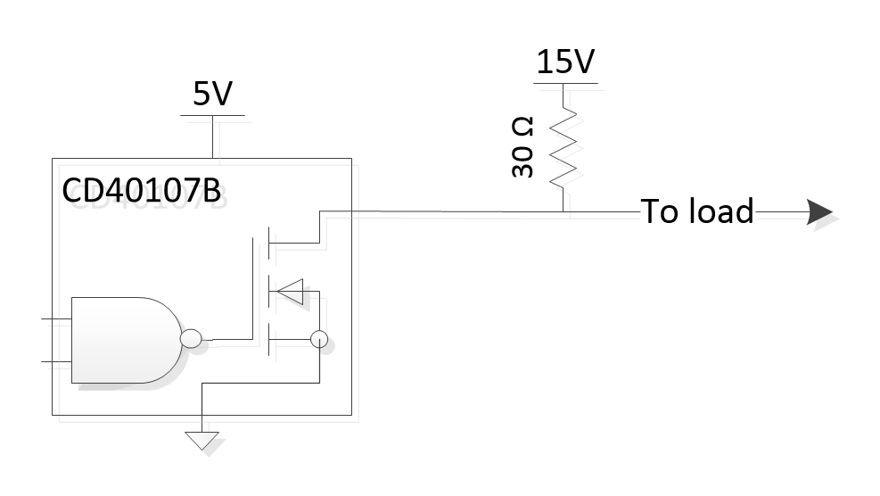 [Resolved] CD40107B Open-Drain configuration - Logic forum - Logic - TI ...